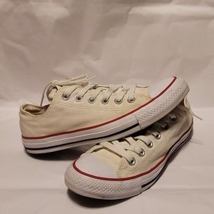 Converse all star white size 6 men's,women's 8